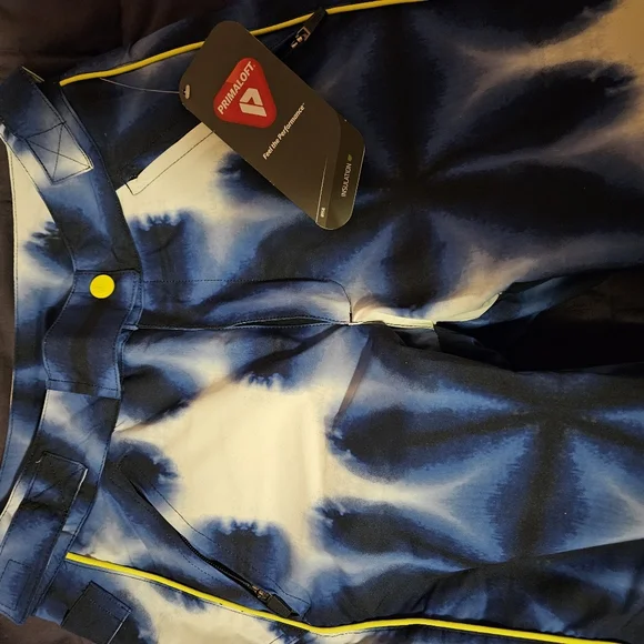 Blue and white Snowpants - Picture 2 of 3